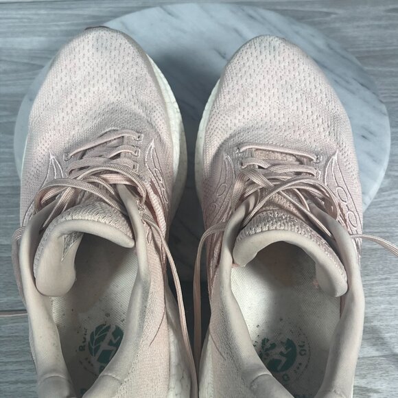 Saucony Triumph RFG Womens 9 Running Shoes Lotus Pink Foam Athletic Sneakers - Picture 12 of 15